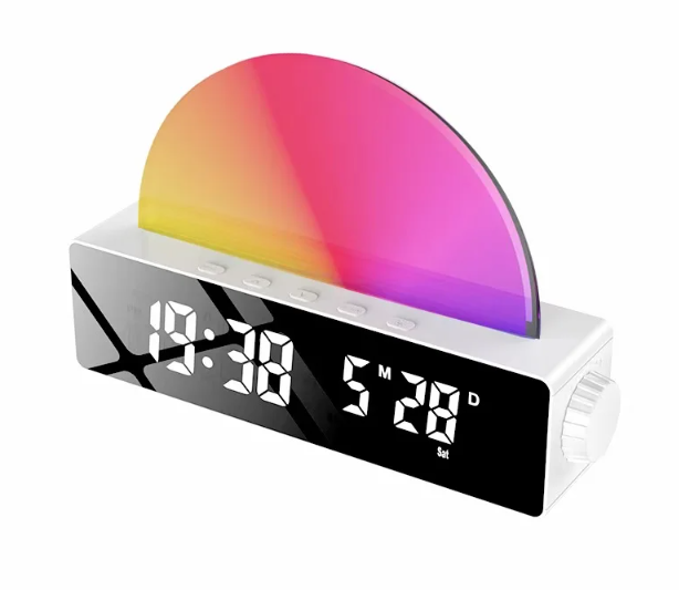 Digital Sunrise LED Alarm Clock