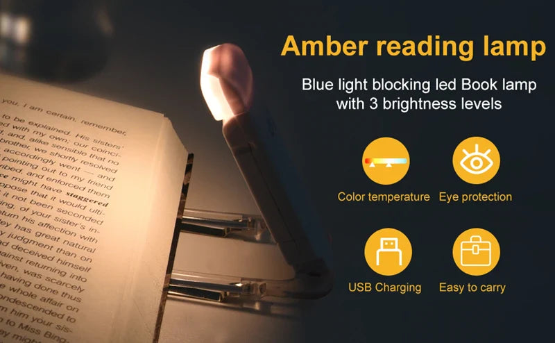 Clip-on Reading Lamp Compact Light