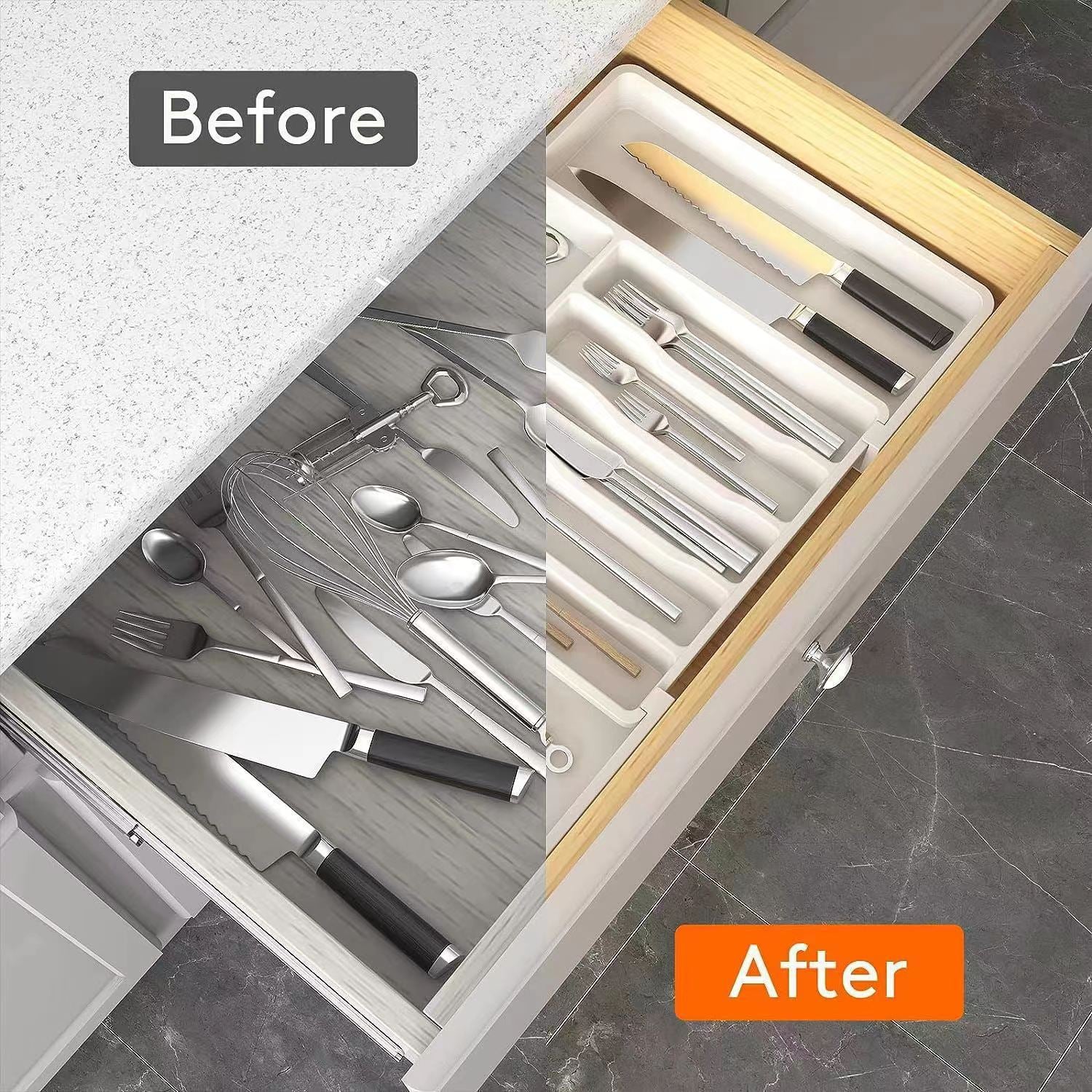 Silverware Drawer Organizer