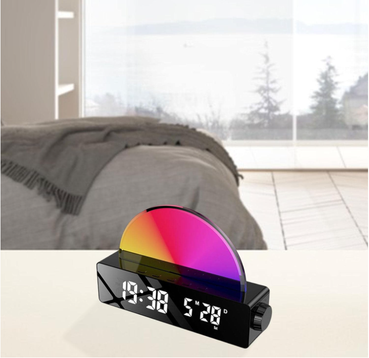 Digital Sunrise LED Alarm Clock