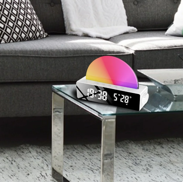 Digital Sunrise LED Alarm Clock