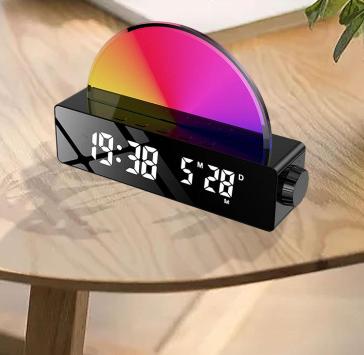 Digital Sunrise LED Alarm Clock