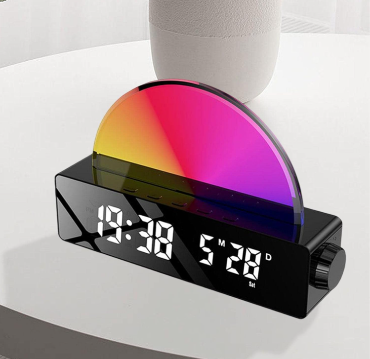 Digital Sunrise LED Alarm Clock