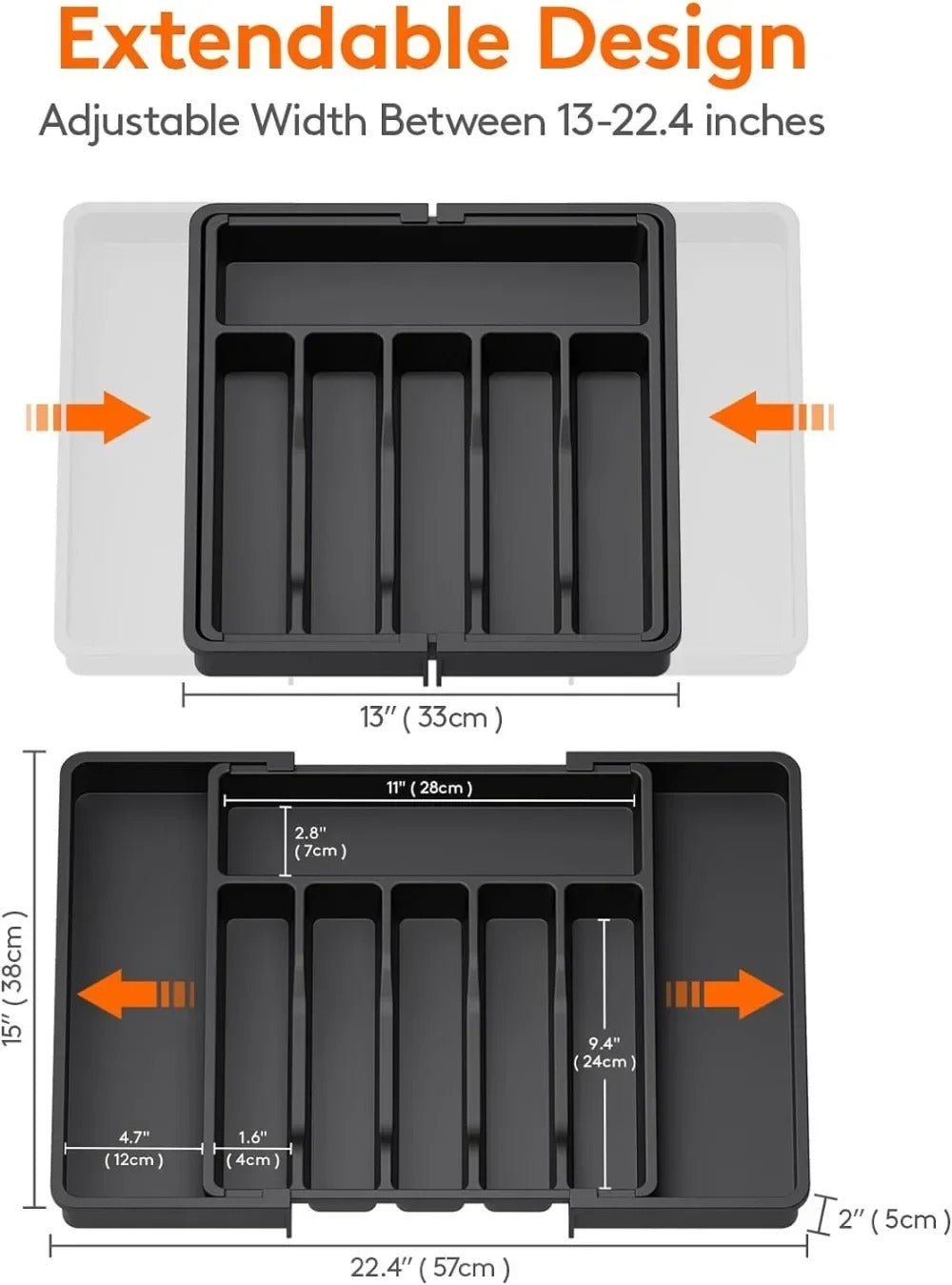 Silverware Drawer Organizer